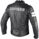 Dainese HF D1 Leather Jacket Black/Ice Storlek 48